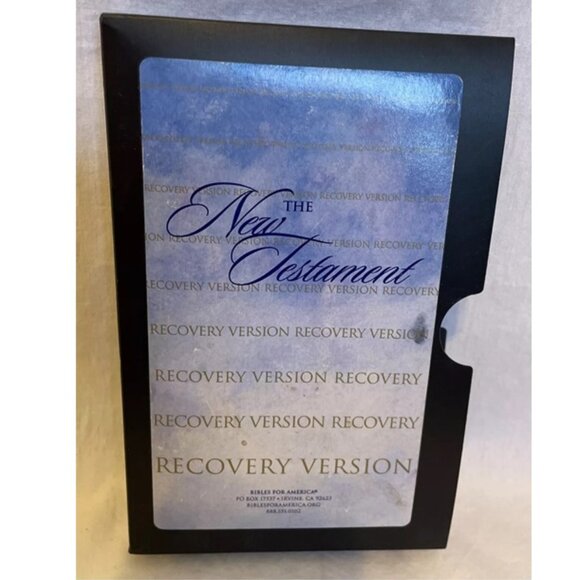 The New Testament Recovery Version Study Bible - Slipcase and Insert 1991 Excell - Picture 2 of 13